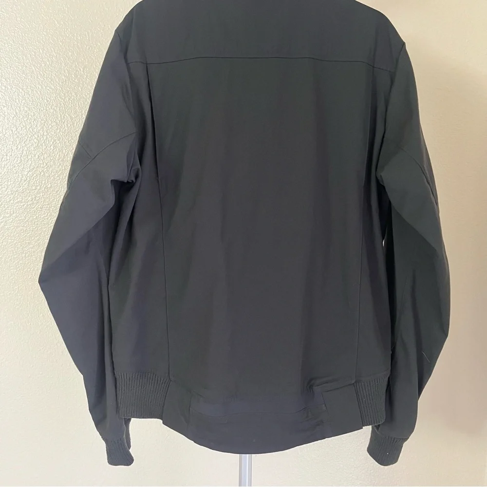 Rapha Cycling Bomber Jacket Grey Size L - Picture 6 of 10